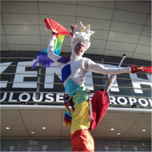 Spectacle de rue - compagnie artistique Occitanie